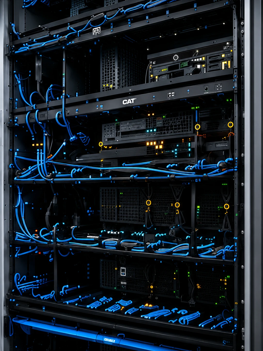 Structured network cabling infrastructure